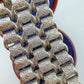 Antique silver stars cuff bracelet