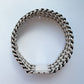 Antique silver stars cuff bracelet