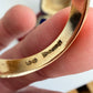 Vintage 9ct gold bird signet ring