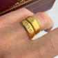 Art Deco 22ct gold starburst diamond ring