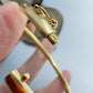 French vintage 18ct gold snake bracelet