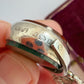 Antique silver lion fob pendant