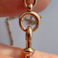 Antique 9ct rosy gold Albert watch chain