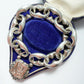 Antique silver fancy mariner link bracelet