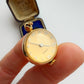 Vintage 18ct gold & glass orb pocket watch pendant