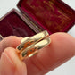 Antique 15ct gold & emerald snake ring