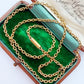 Antique 18ct gold cable link chain