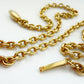 Antique 18ct gold cable link chain