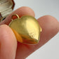 Edwardian 15ct gold & old mine cut diamond starburst heart locket