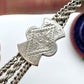 Antique silver Albertina bracelet
