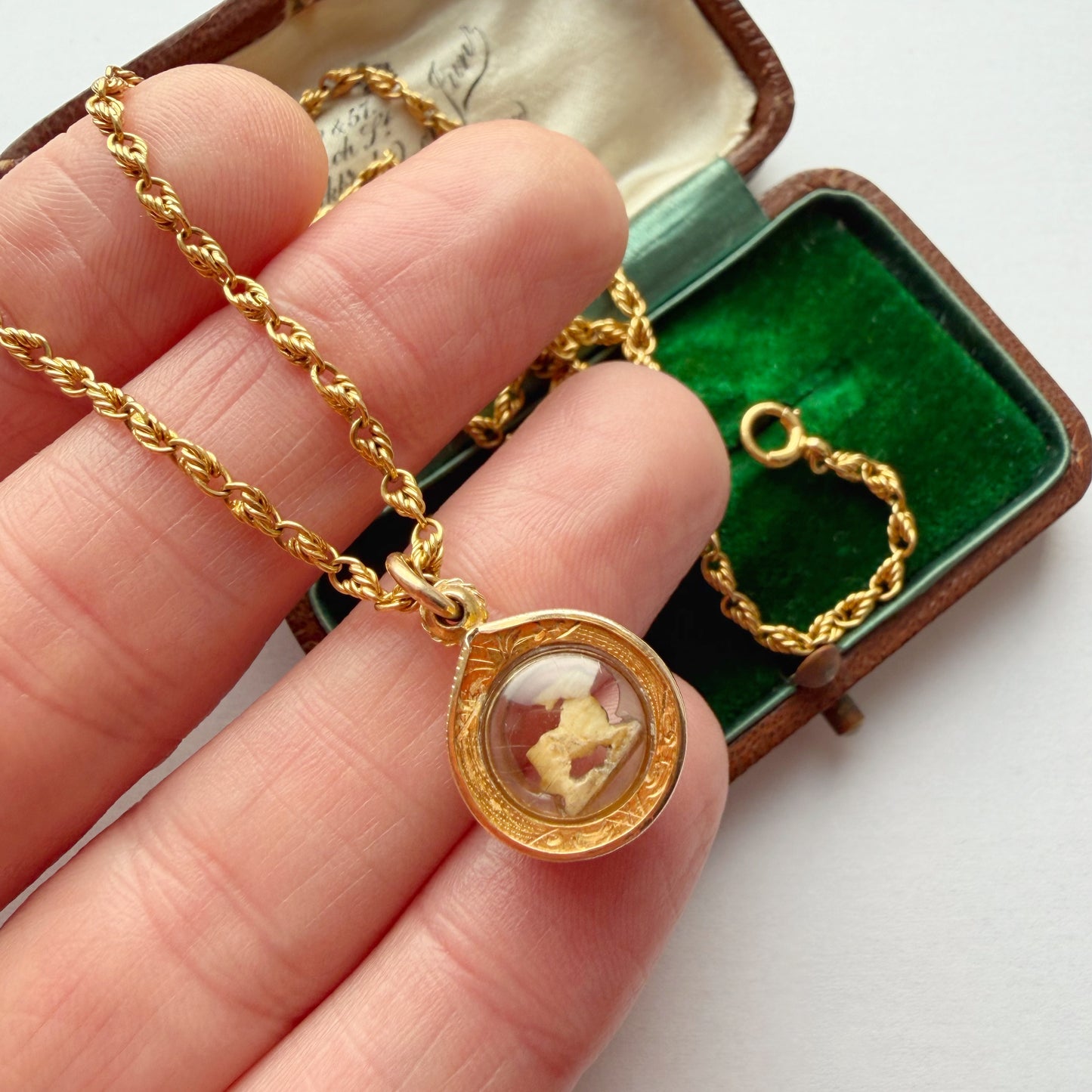 High carat amulet charm