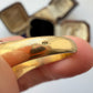 Vintage French 18ct gold signet ring