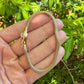 Antique 9ct gold ouroboros gold snake bracelet