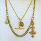 Spanish 18th Century high carat & diamond pendant