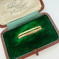 Antique 13.5ct gold Georgian split ring
