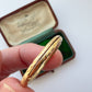 Antique 13.5ct gold Georgian split ring