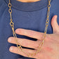 Vintage/antique 9ct gold mixed link Albert chain