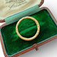 Antique 13.5ct gold Georgian split ring