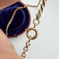 Antique 9ct gold belcher chain
