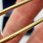 Vintage 14ct gold Tiffany & Co. safety pin