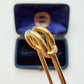 Vintage 14ct gold Tiffany & Co. safety pin