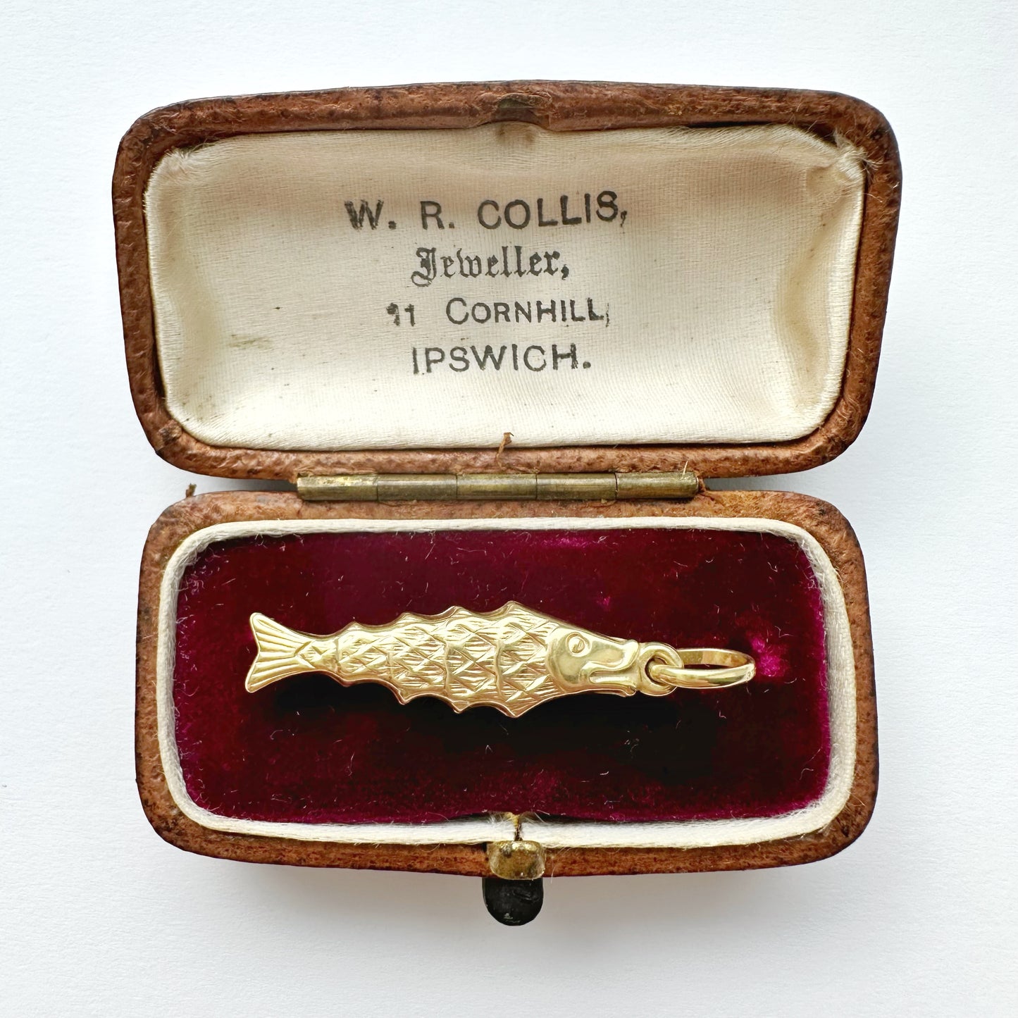 Vintage 9ct gold fish charm