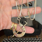 Large Victorian 9ct gold, ruby & old cut diamond pendant