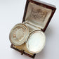 Victorian sterling silver horseshoe locket