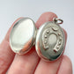 Victorian sterling silver horseshoe locket