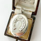 Victorian sterling silver horseshoe locket