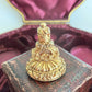 Antique 15ct gold & chrysoprase lion intaglio seal