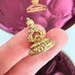 Antique 15ct gold & chrysoprase lion intaglio seal