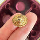 Antique 15ct gold & chrysoprase lion intaglio seal