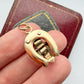 Antique 9ct gold & turquoise horseshoe charm