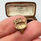 Antique 15ct gold & ruby fox charm