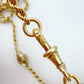 Victorian Etruscan revival 15ct gold rope chain