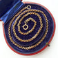 Antique 9ct gold belcher chain