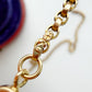 Antique 9ct gold belcher chain