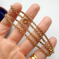 Antique 9ct gold belcher chain