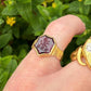 Early Victorian 18ct gold & garnet intaglio signet ring
