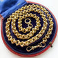 Antique 15ct gold fancy link belcher chain