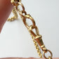 Antique 15ct gold fancy link belcher chain