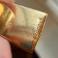Vintage 9ct gold whistle charm