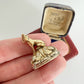 Victorian fox & ship intaglio seal