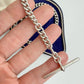 Antique silver Albert/watch chain
