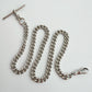 Antique silver Albert/watch chain