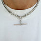 Antique silver Albert/watch chain