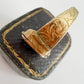 Victorian 18ct gold & bloodstone poison ring