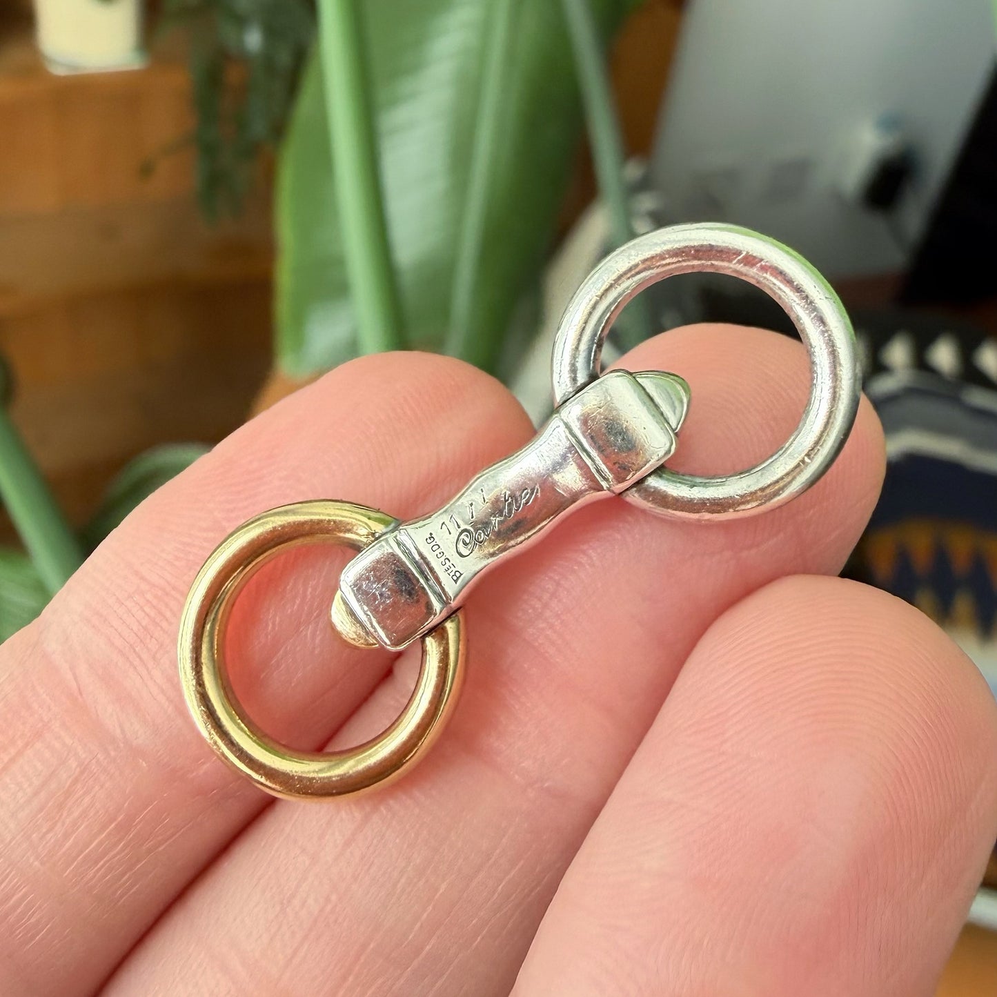 Vintage Cartier bicolour extenders