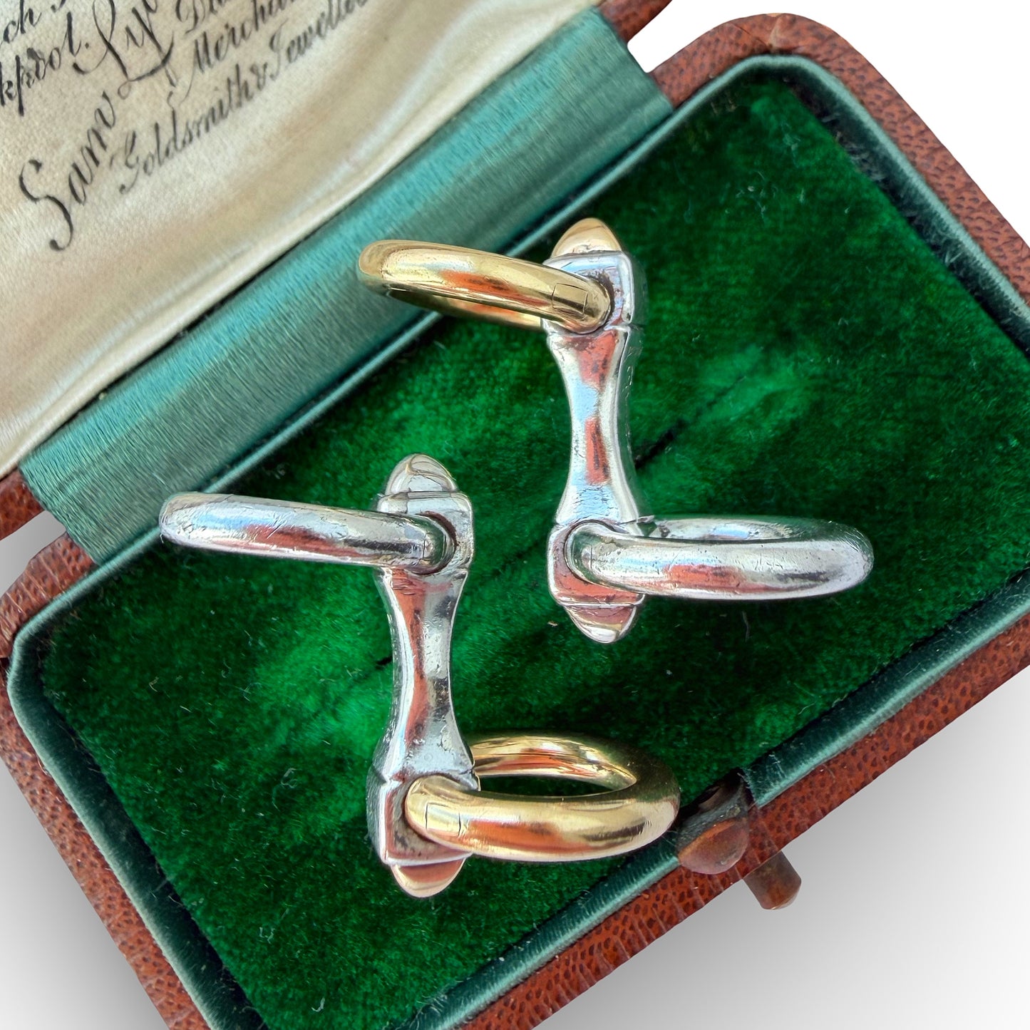 Vintage Cartier bicolour extenders